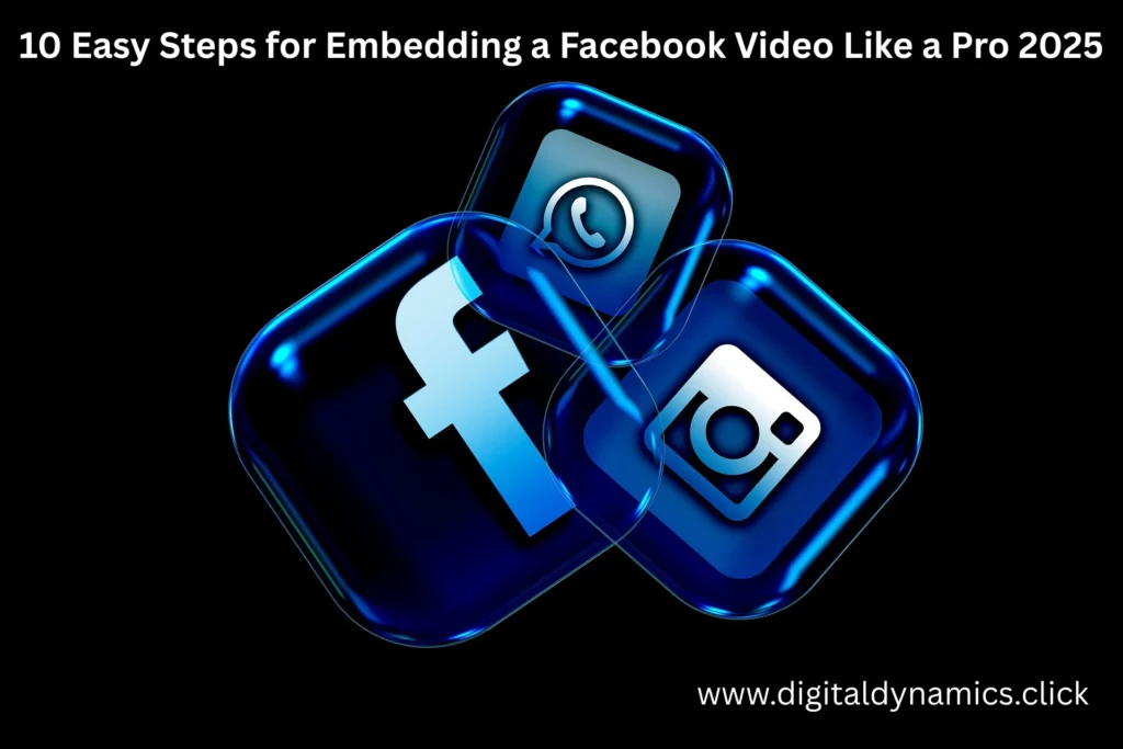 embedding a Facebook video tutorial