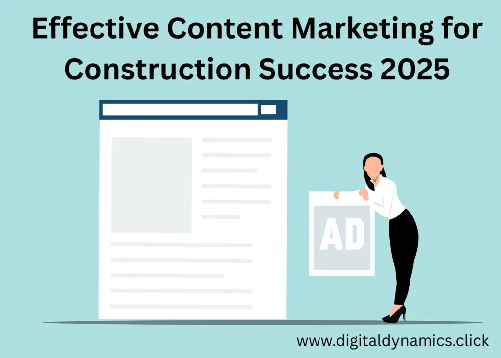 content marketing for construction strategy illustration