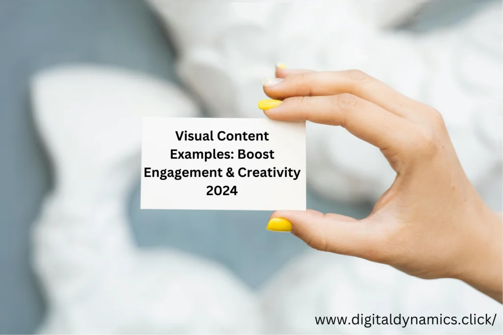 Various types of visual content examples that enhance online engagement.